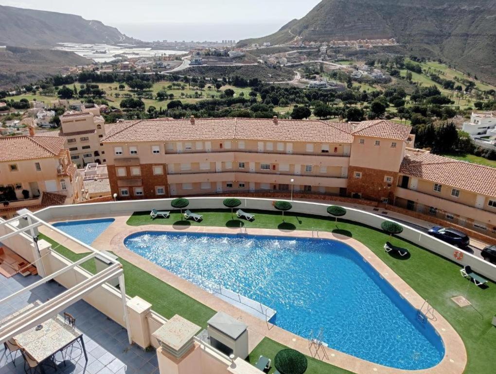 Golf, Piscina Climatizada Y Playa Apartment La Envia Bagian luar foto